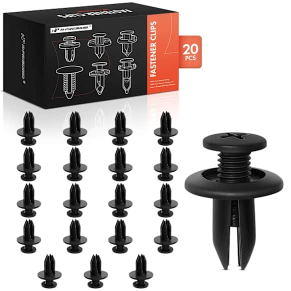APRCF2715 20 Pcs 7mm Retainer Bumper Clip Screw-Type