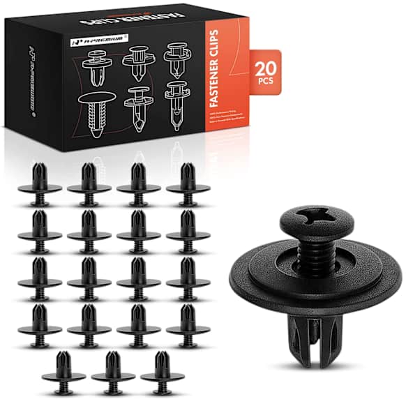 APRCF2880 20 Pcs 6mm Screw-Type Fastener Push-Type Retainer