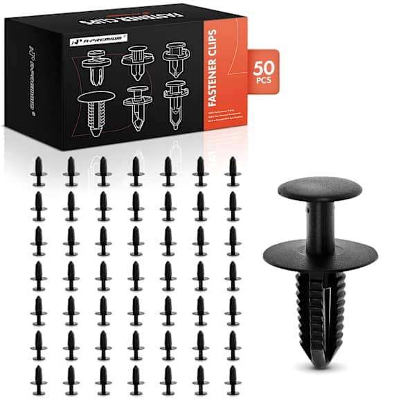 APRCF3155 50 Pcs Nylon Interior Trim Push-Type Retainer Trim Clip
