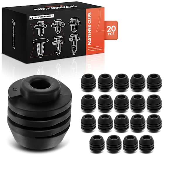 APRCF3195 20 Pcs 17mm Rubber Outer Panel Stopper Fastener Clips
