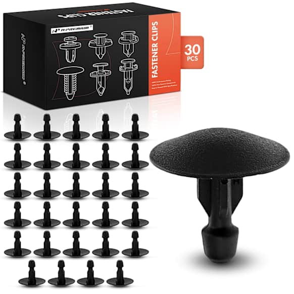 APRCF3283 30 Pcs 16mm Length Nylon Interior Trim Retainer Clip