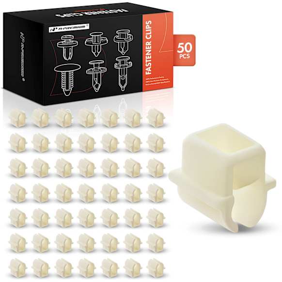 APRCF3546 50 Pcs Nylon Side Marker Clips Trim Panel Bumper Fender Fastener Retainer