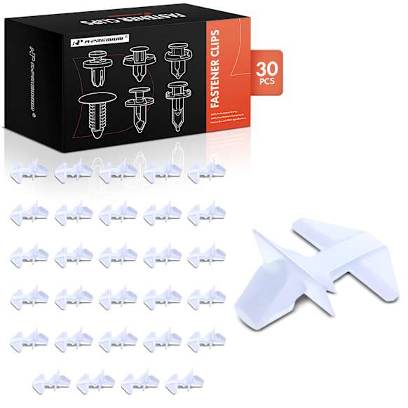 APRCF3573 30 Pcs 0.8 in. x 0.5 in. x 0.3 in. Door Weather-Strip Retainer Clips