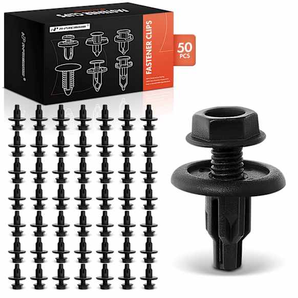 APRCF3820 50 Pcs Splash Shield Retainer Screw Clip Push-Type