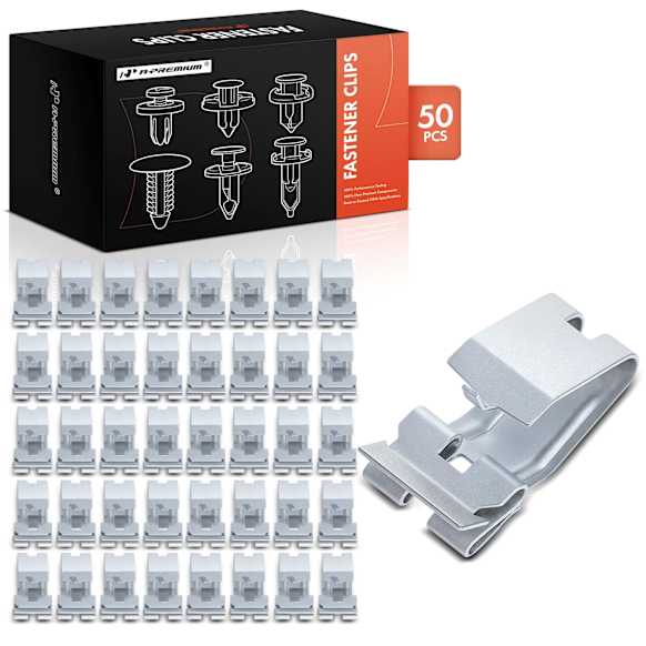 APRCF3964 50 Pcs Zinc Organic Radiator Grille Retainer Clips