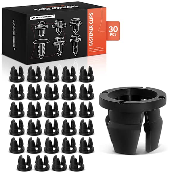 APRCF4089 30 Pcs 10mm Nylon Grille & Side Marker Light Grommet Retainer Clip
