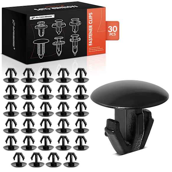 APRCF4186 30 Pcs Nylon Hood & Trunk Molding Retaining Clip