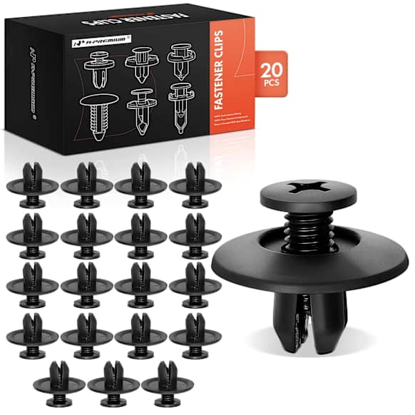 APRCF4210 20 Pcs 7mm Quarter Panel Wheel Opening Molding Screw Retainer Clip