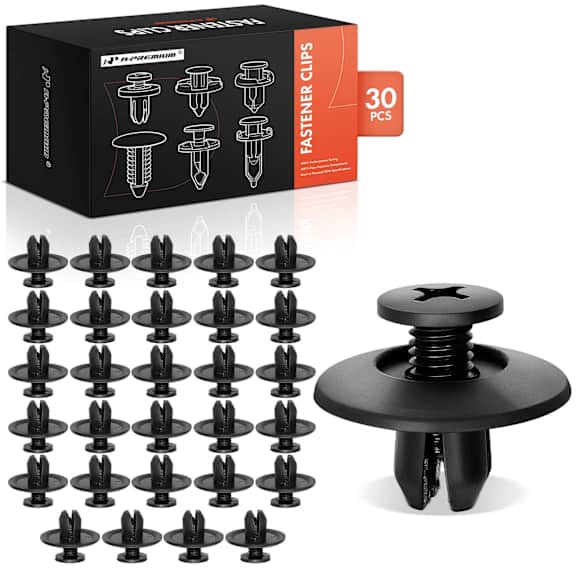APRCF4211 30 Pcs 7mm Quarter Panel Wheel Opening Molding Screw Retainer Clip