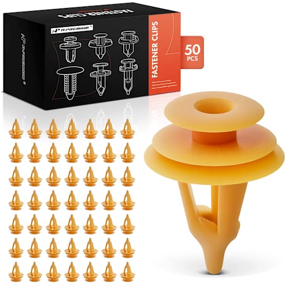 APRCF4215 50 Pcs 9.5mm Door Trim Panel & Back Panel Lower Garnish Retainer Clips