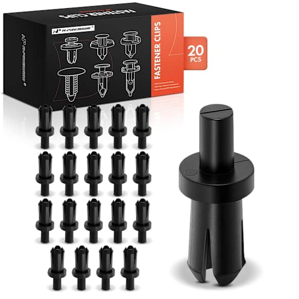 APRCF4243 20 Pcs 8mm Push-Type with Open End Retainer Clip