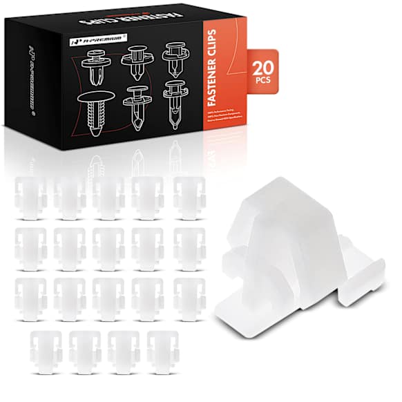 APRCF451 20 Pcs 12mm Nylon Body Side Moulding Clips