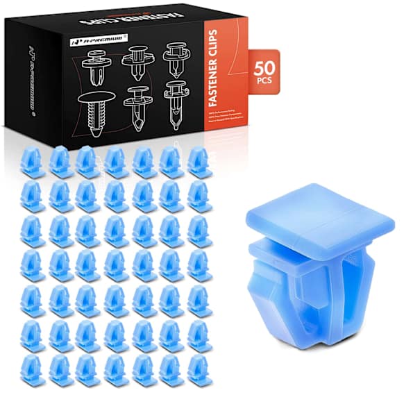 APRCF456 50 Pcs 15mm Nylon Bumper to Body Side Moulding Retainer Clips