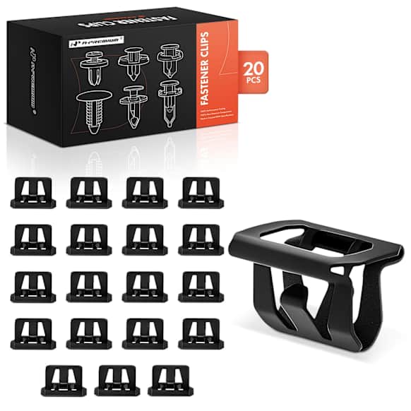 APRCF487 20 Pcs Metal Grille & Bumper Cover Fastener Retainer Clips