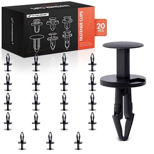 2019 Ford Expedition - Clips & Fasteners, Black, Nylon, Set of 20