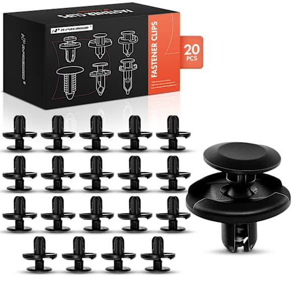 2014 Toyota Camry - Clips & Fasteners, Black, Nylon, Set of 20