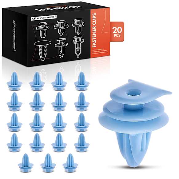 APRCF662 20 Pcs 8.5mm x 8.5mm Cowl Vent Retainer Clips