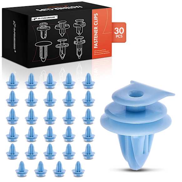 APRCF663 30 Pcs 8.5mm x 8.5mm Cowl Vent Retainer Clips