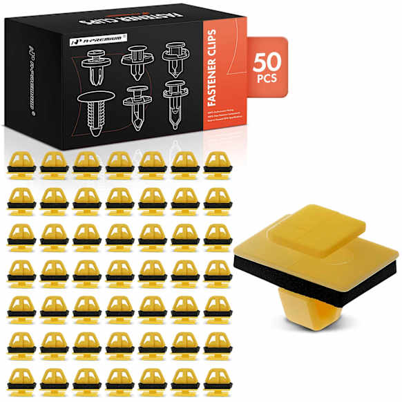 APRCF667 50 Pcs Rocker Moulding Fastener Retainer Clip with Sealer