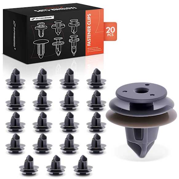 APRCF837 20 Pcs Nylon Door Interior Trim Panel Retainer Clip Fastener