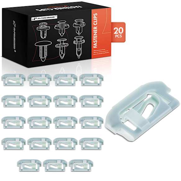 APRCF930 20 Pcs 30.16mm x 14.29mm Nylon Fasteners Window Reveal Moulding Clips