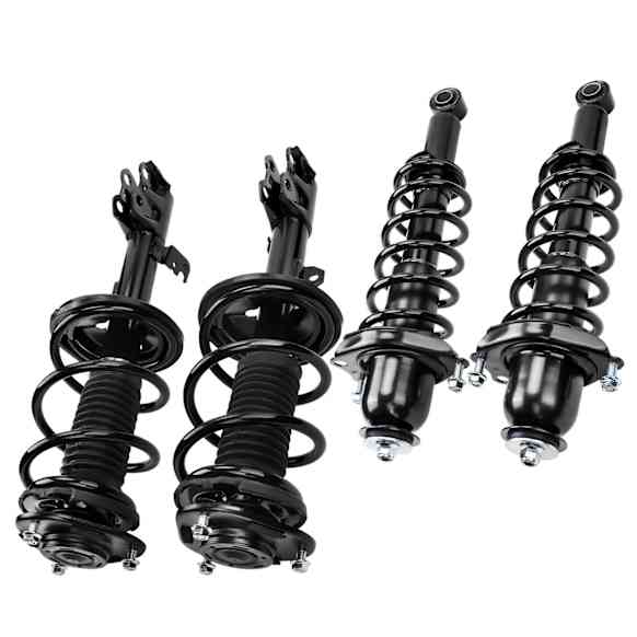 APSA1378 Front & Rear Complete Strut & Coil Spring Assembly, Set of 4