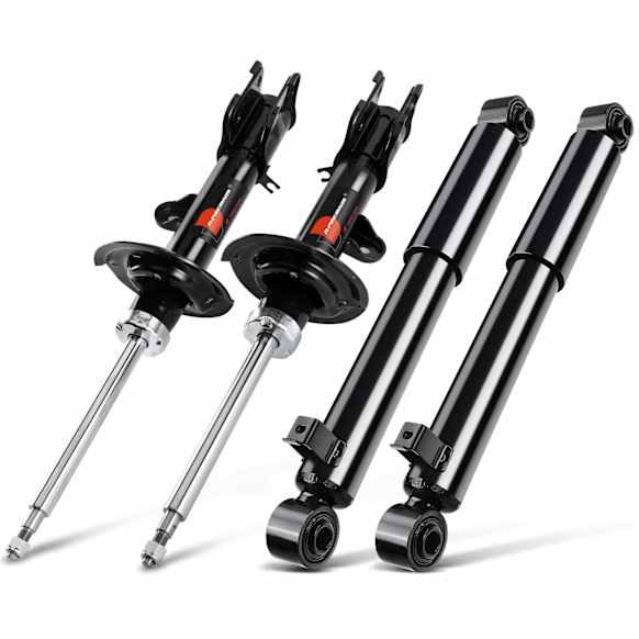 APSA1787 Front & Rear Shock Absorber Strut, Set of 4