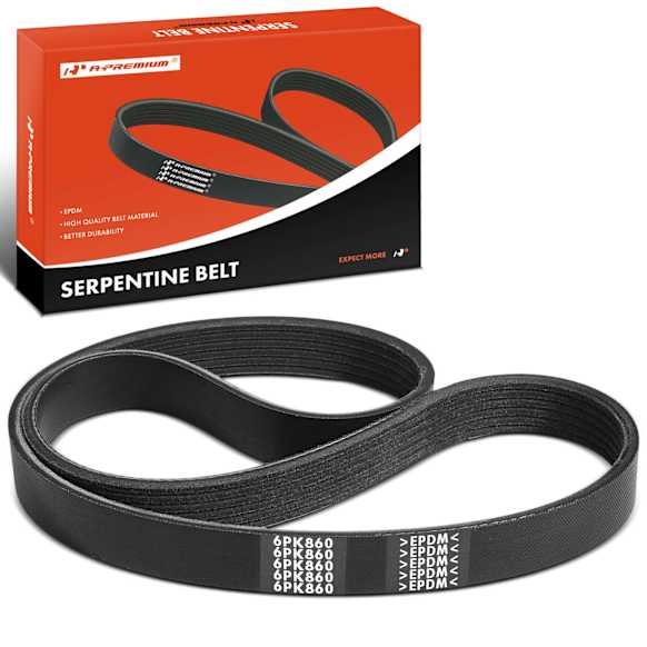 APSBT458 33.8 Inches Alternator Serpentine Belt