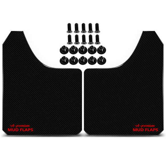 APSG0237 2 Pcs Front or Rear Splash Guards Mud Flaps