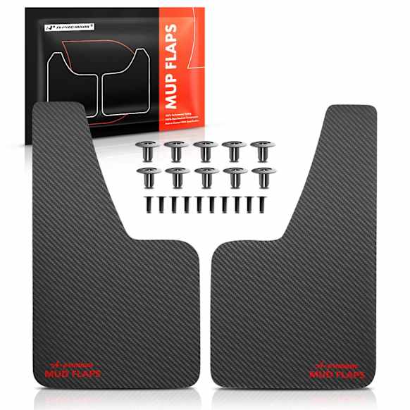 APSG0281 2x Front or Rear Splash Guards Mud Flaps
