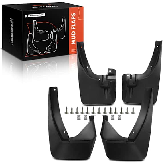 APSG0343 4 Pcs Front & Rear Mud Flaps Splash Guards Fender