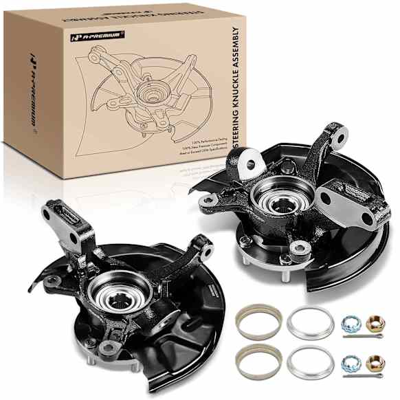 APSKA0072C 2x Front Steering Knuckle & Wheel Hub Bearing Assembly