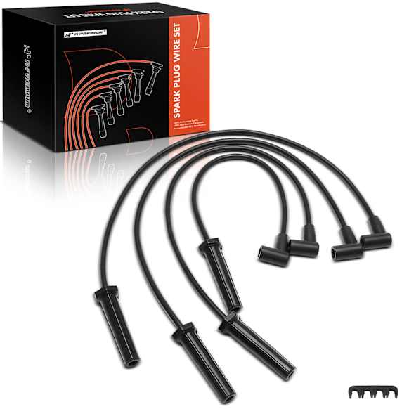 APSPW230 4x Spark Plug Wire Set