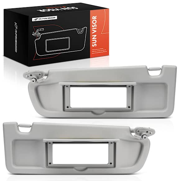 APSVR088 Driver and Passenger Side Sun Visor, Direct Fit, Set of 2