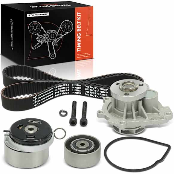 APTBK038 8 Pcs Timing Belt Kit & Water Pump