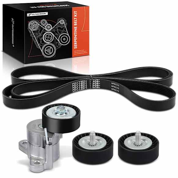 APTBK294 4 Pcs Serpentine Belt Drive Component Kit