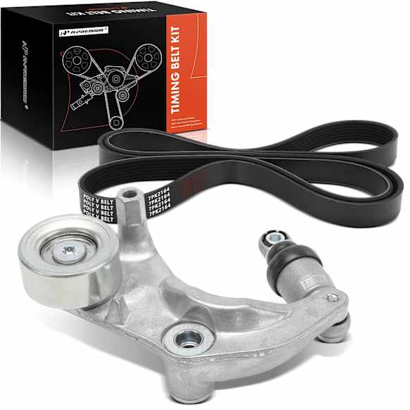 APTBK297 2 Pcs Serpentine Belt Drive Component Kit