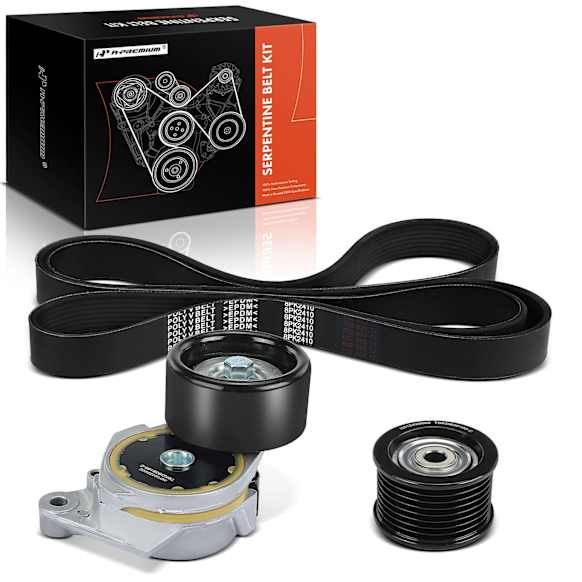 APTBK312 3 Pcs Serpentine Belt Drive Component Kit