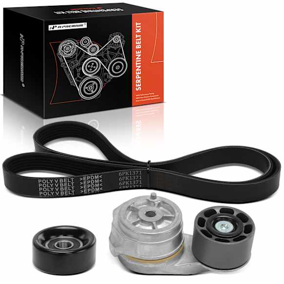 APTBK336 3 Pcs Serpentine Belt Drive Component Kit