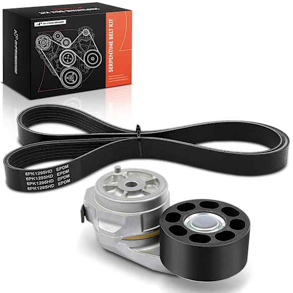 APTBK348 Serpentine Belt - Direct Fit, Set of 2