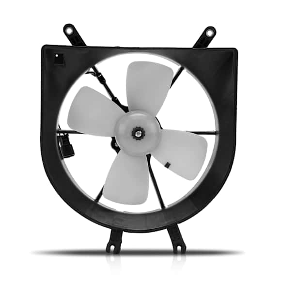 APTF0385 Left Engine Radiator Cooling Fan Assembly with Shroud