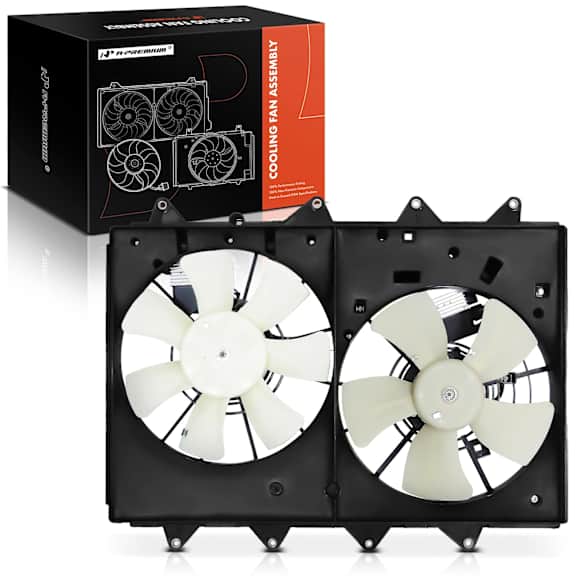 APTF0525 Dual Radiator Cooling Fan Assembly with Controller