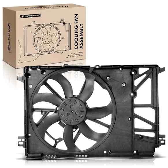 APTF0557 Radiator Cooling Fan Assembly with Shroud