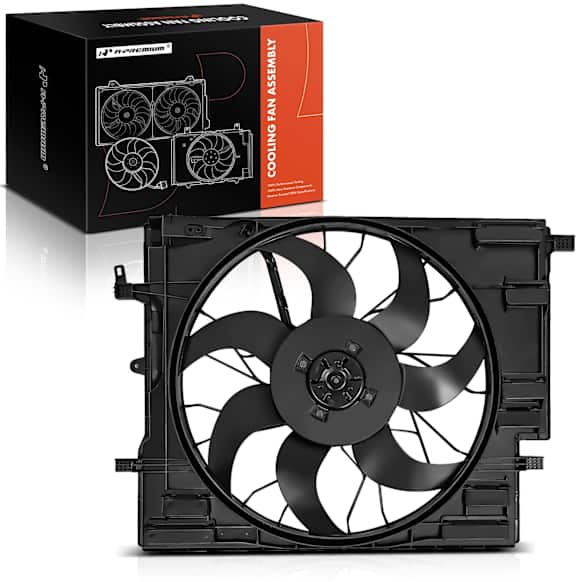 APTF0571 Radiator & Condenser Fan Assembly with Brushless Motor