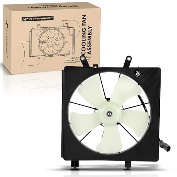 APTF0616 Single Radiator Cooling Fan with Shroud Assembly