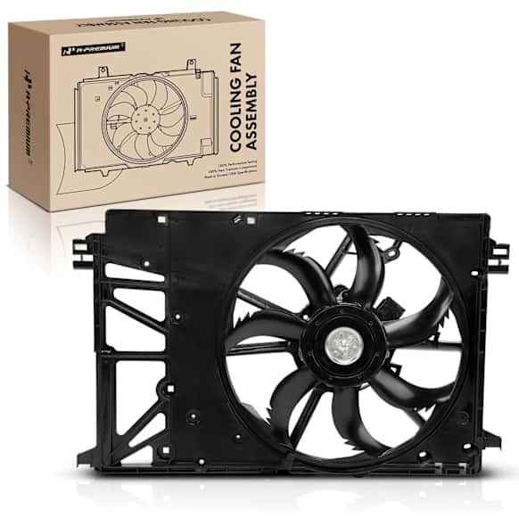 APTF0809 Single Radiator Cooling Fan Assembly with Shroud