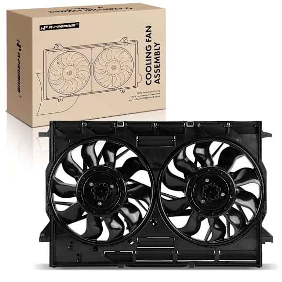 APTF0935 Dual Radiator Cooling Fan Assembly with Brushless Motor