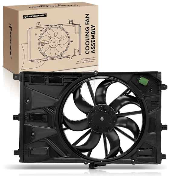 APTF0966 Single Engine Radiator Cooling Fan with Shroud Assembly