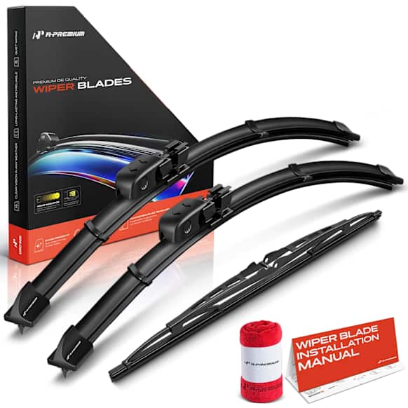 APWB447 3-Pc 22 in. + 22 in. + 13 in. Windshield Wiper Blades