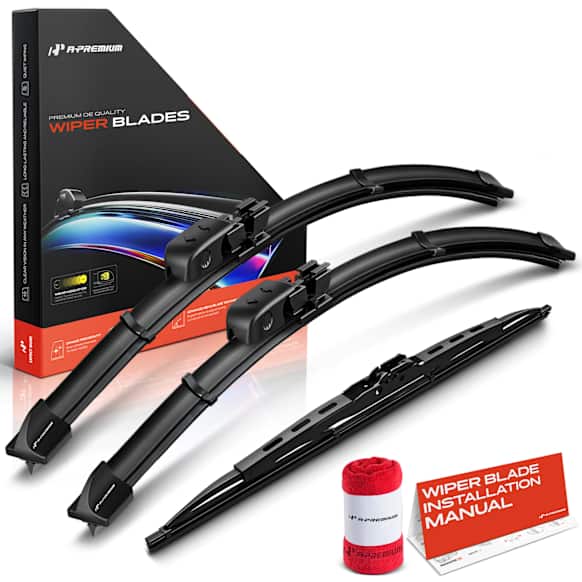 APWB448 3-Pc 22 in. + 22 in. + 15 in. Windshield Wiper Blades